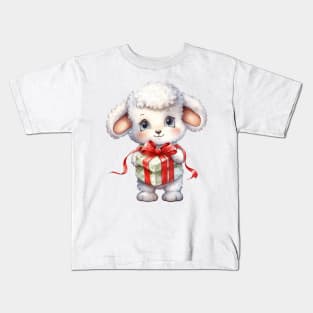 Christmas Sheep Kids T-Shirt